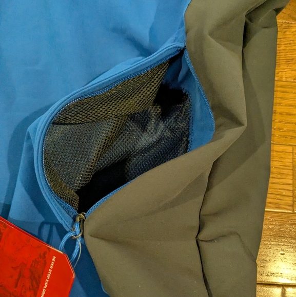 The North Face Men's Blue and Gray Windwall Stretch Jacket Extra-large XL - Picture 6 of 16